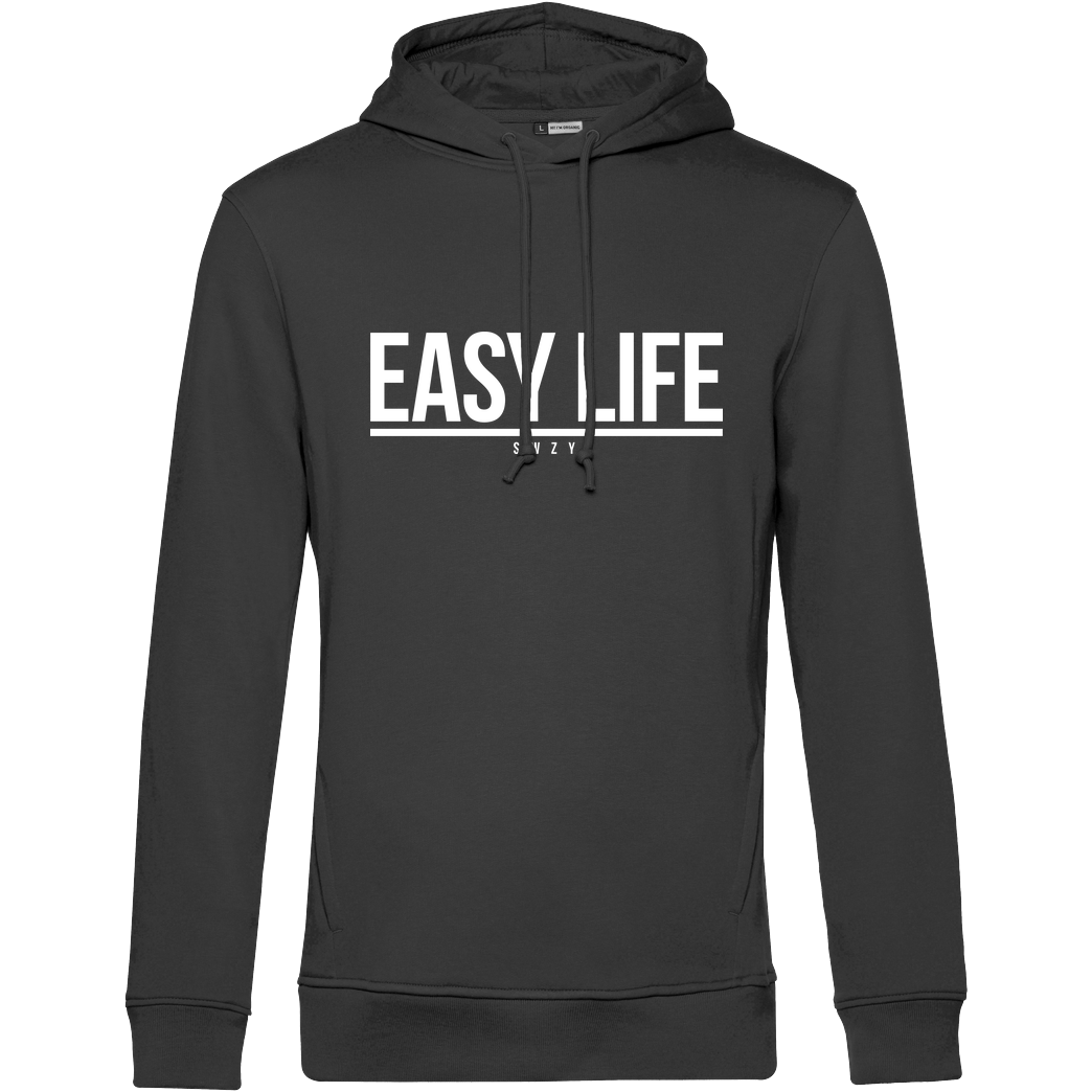 None Sweazy - Easy Life Sweatshirt B&C HOODED INSPIRE - schwarz