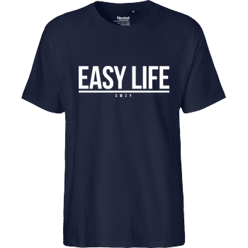 Sweazy - Easy Life Fairtrade T-Shirt - navy