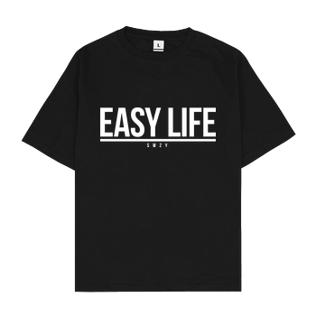 Sweazy - Easy Life Oversize T-Shirt - Schwarz