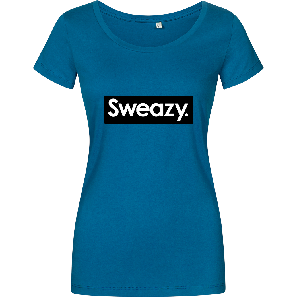 None Sweazy - Sweazy T-Shirt Damenshirt petrol
