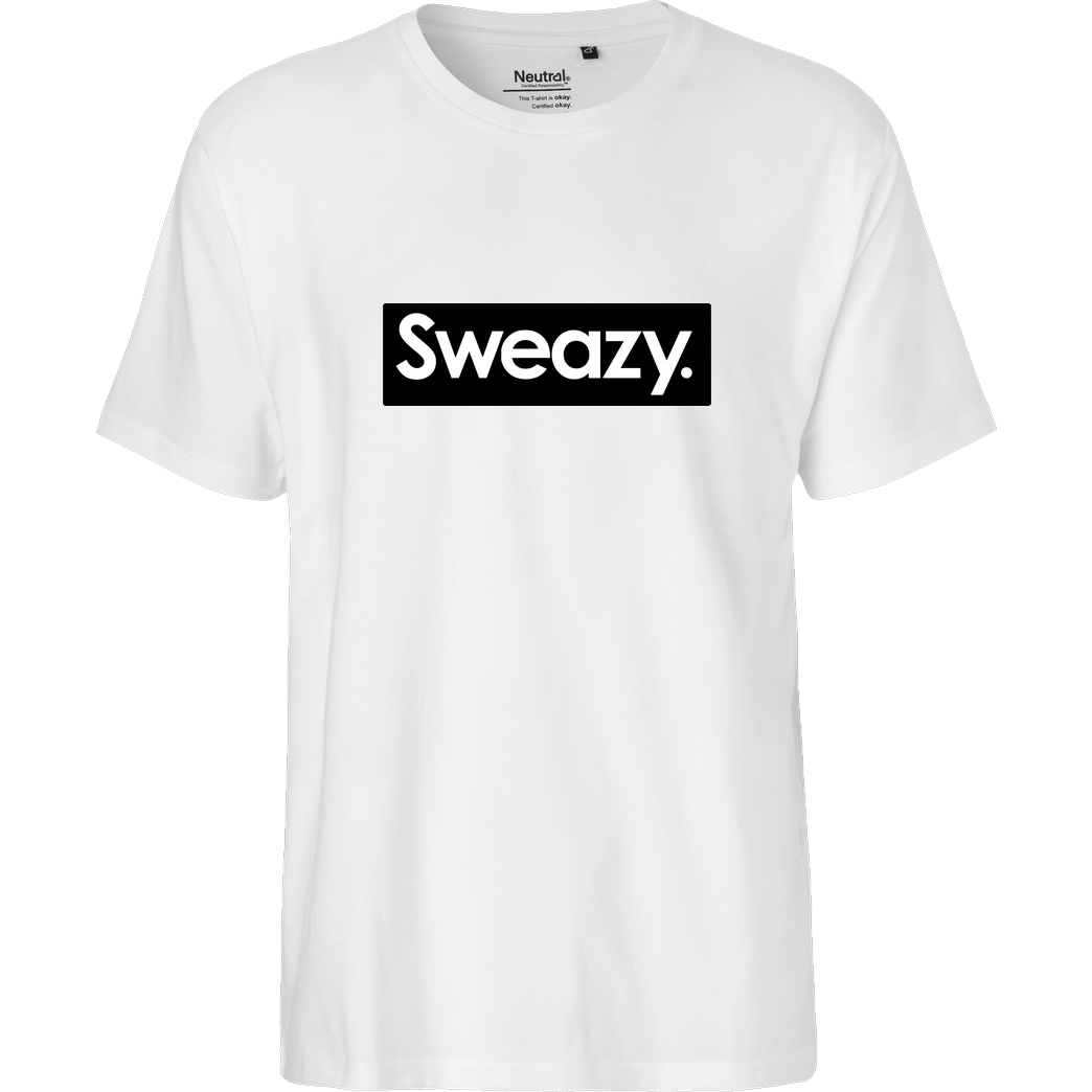 None Sweazy - Sweazy T-Shirt Fairtrade T-Shirt - weiß