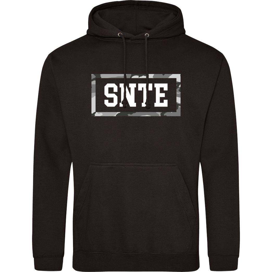SYNTE Synte - Camo Logo Sweatshirt JH Hoodie - Schwarz