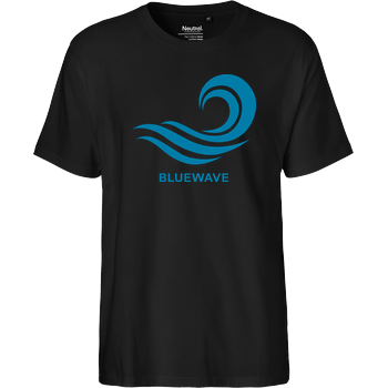 Team Prismatic - Blue Wave Fairtrade T-Shirt - schwarz