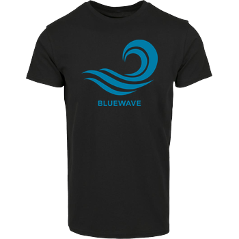 Team Prismatic - Blue Wave Hausmarke T-Shirt  - Schwarz