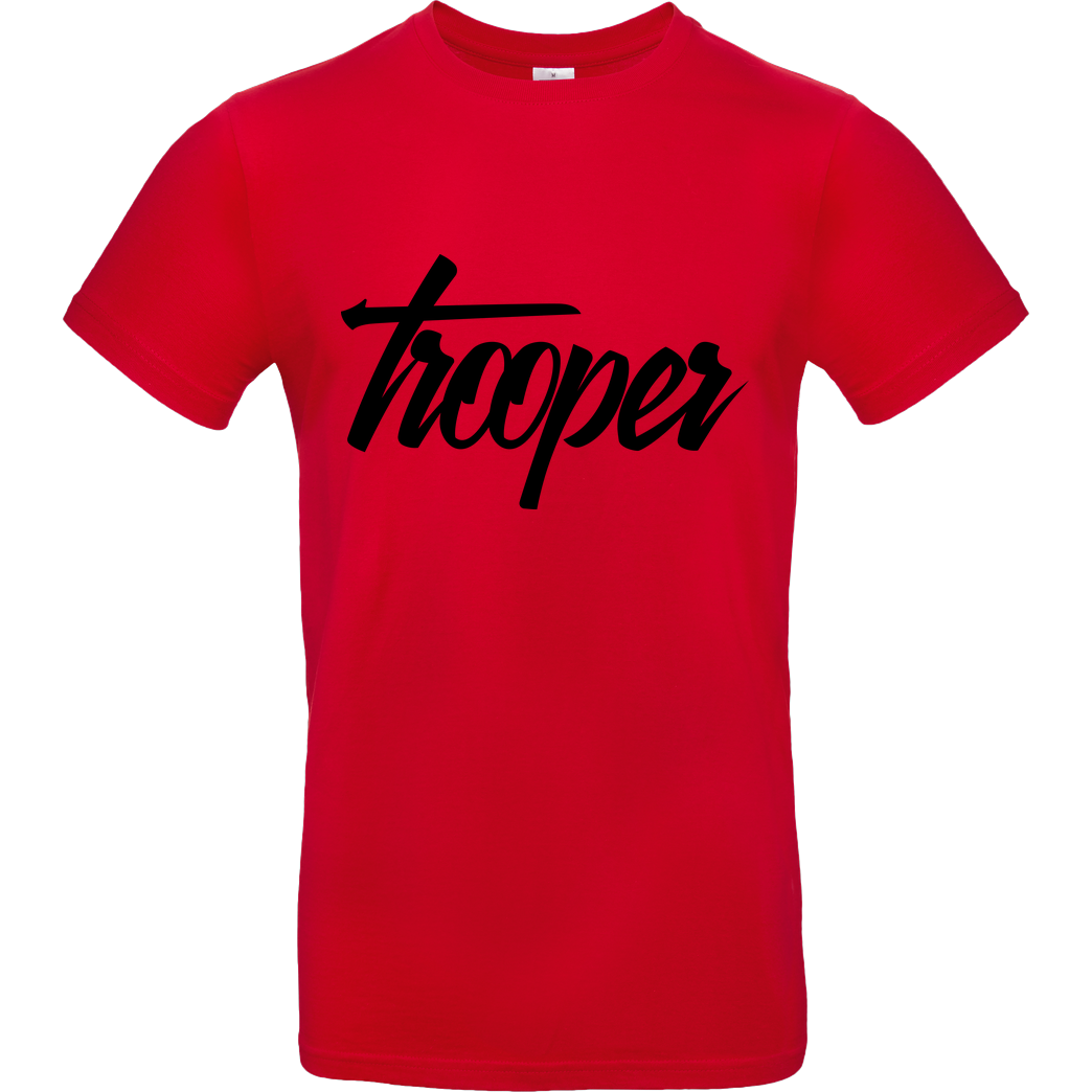 TeamTrooper TeamTrooper - Trooper T-Shirt B&C EXACT 190 - Rot