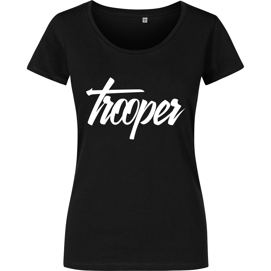 TeamTrooper TeamTrooper - Trooper T-Shirt Damenshirt schwarz