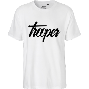 TeamTrooper - Trooper Fairtrade T-Shirt - weiß