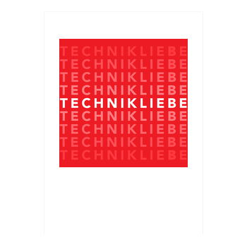 Technikliebe - 03 Kunstdruck weiss
