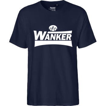 Teken - Wanker Fairtrade T-Shirt - navy