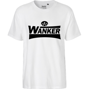 Teken - Wanker Fairtrade T-Shirt - weiß