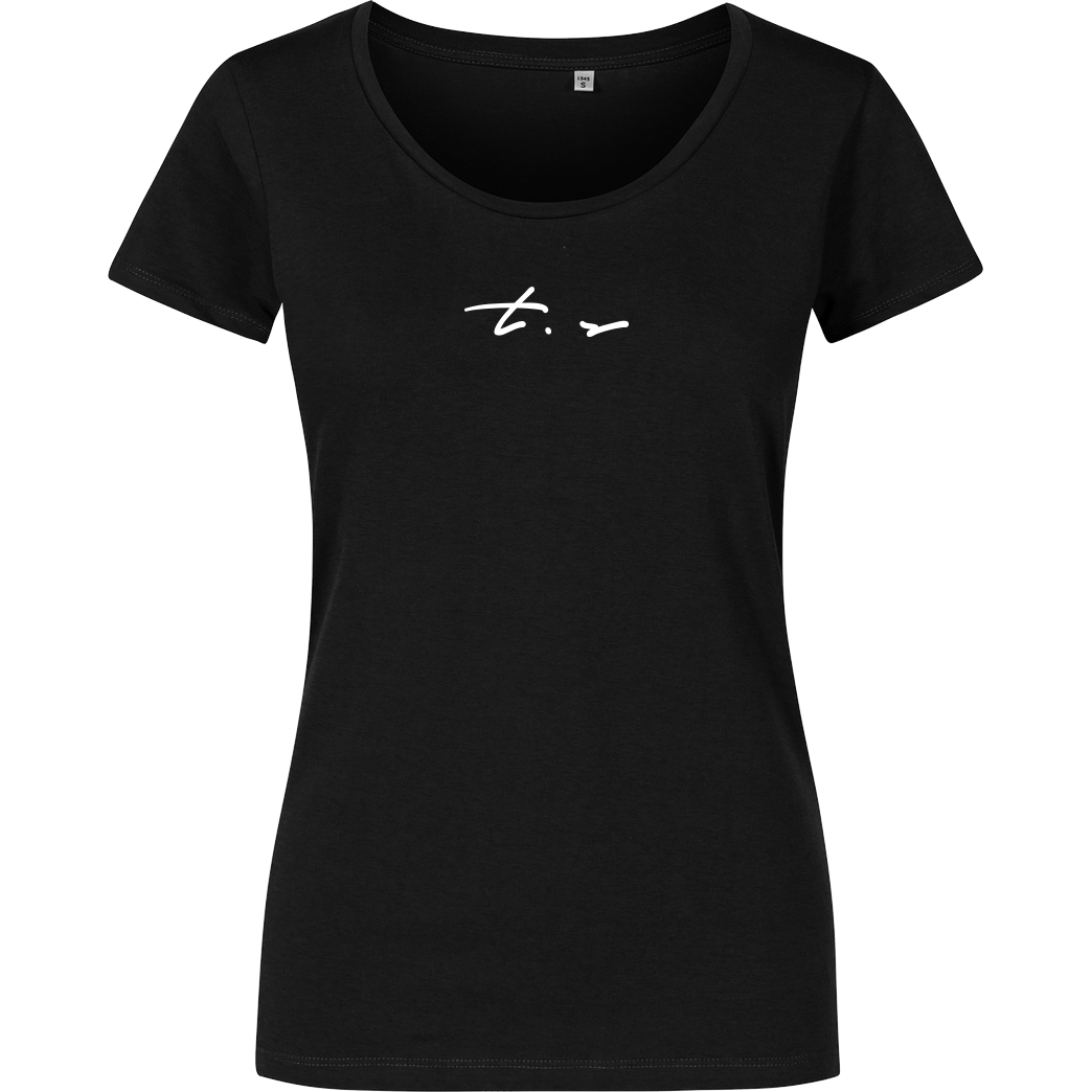 Tescht Tescht  - no time no limit T-Shirt Damenshirt schwarz