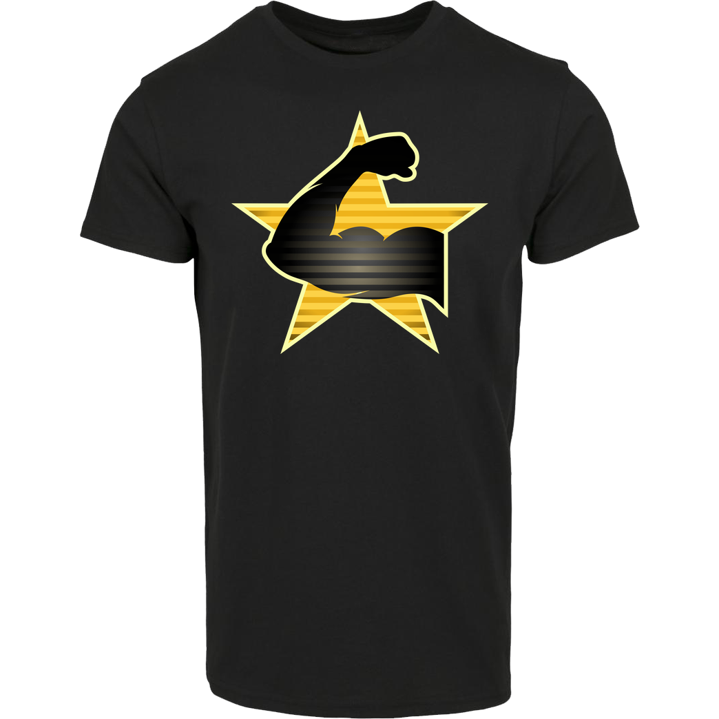 Tezzko Tezzko - Army T-Shirt Hausmarke T-Shirt  - Schwarz