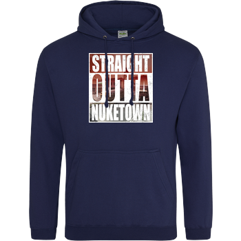 Tezzko - Straight Outta Nuketown JH Hoodie - Navy