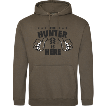 The Hunter is Here JH Hoodie - Khaki