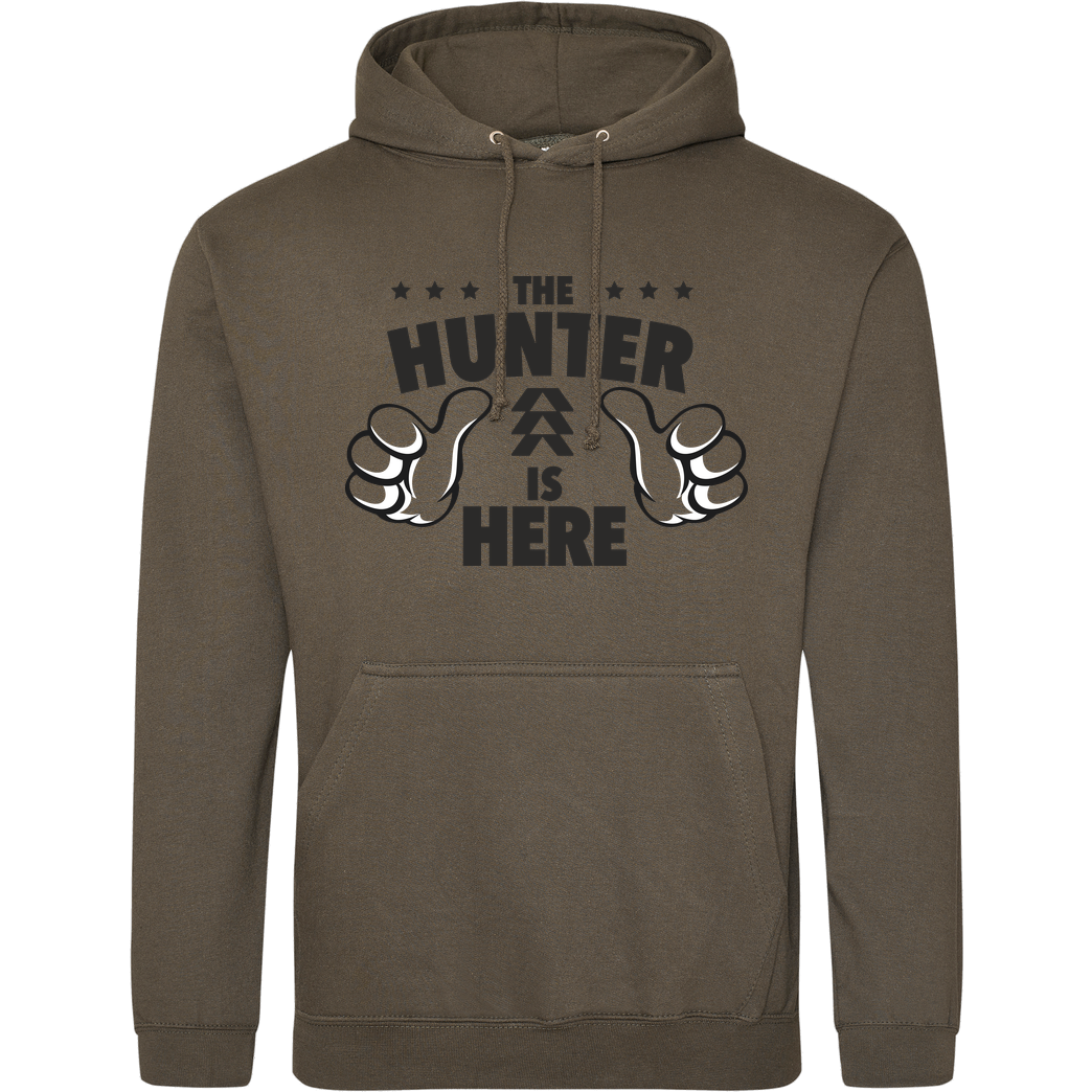 bjin94 The Hunter is Here Sweatshirt JH Hoodie - Khaki