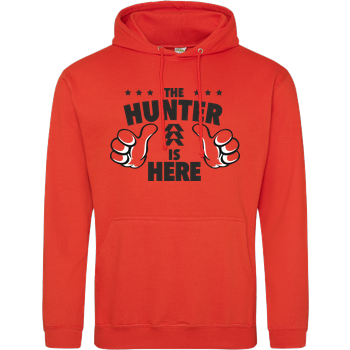 The Hunter is Here JH Hoodie - Orange