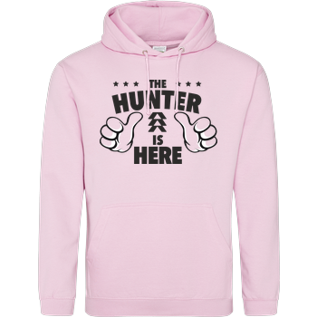 The Hunter is Here JH Hoodie - Rosa