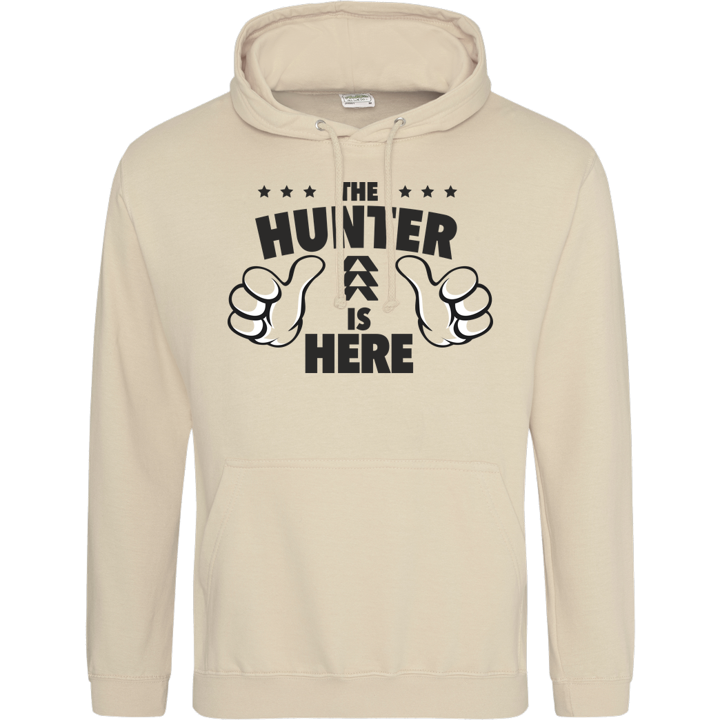 bjin94 The Hunter is Here Sweatshirt JH Hoodie - Sand
