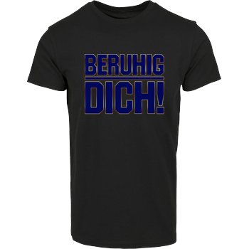 TheSnackzTV - Beruhig Dich Hausmarke T-Shirt  - Schwarz