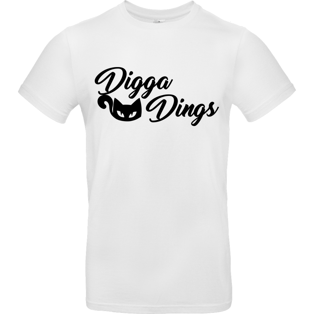 Tinkerleo Tinkerleo - Digga Dings T-Shirt B&C EXACT 190 - Weiß