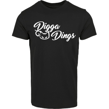 Tinkerleo - Digga Dings Hausmarke T-Shirt  - Schwarz