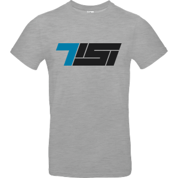 Tisi - Logo B&C EXACT 190 - heather grey