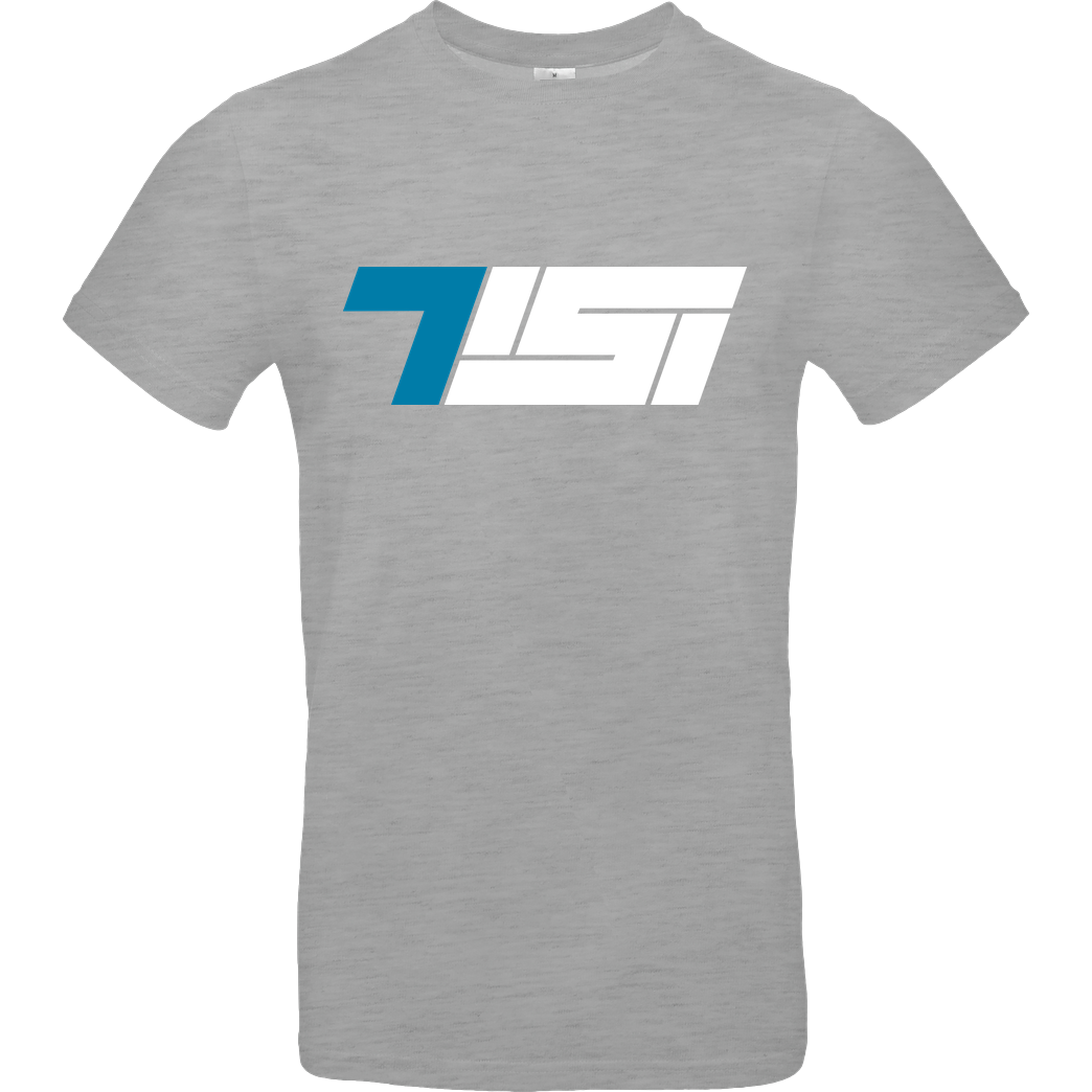 TisiSchubecH Tisi - Logo T-Shirt B&C EXACT 190 - heather grey