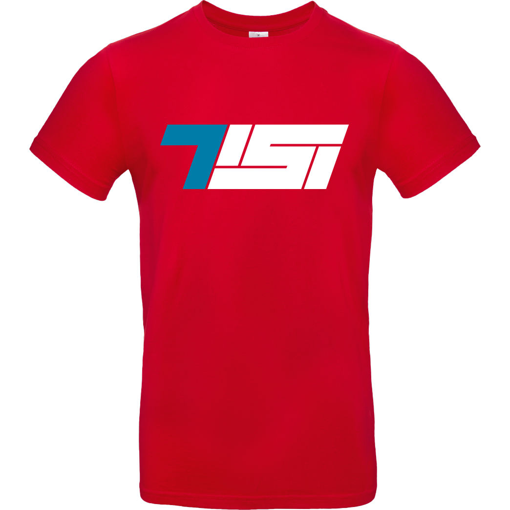 TisiSchubecH Tisi - Logo T-Shirt B&C EXACT 190 - Rot