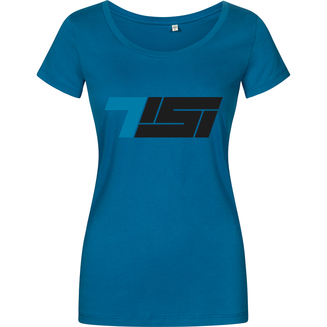 TisiSchubecH Tisi - Logo T-Shirt Damenshirt petrol