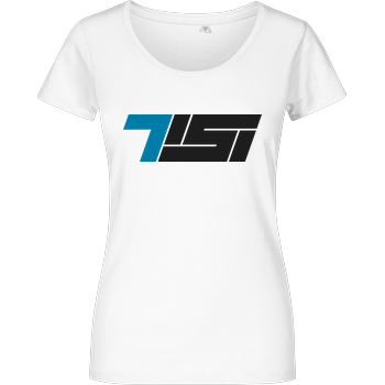 Tisi - Logo Damenshirt weiss