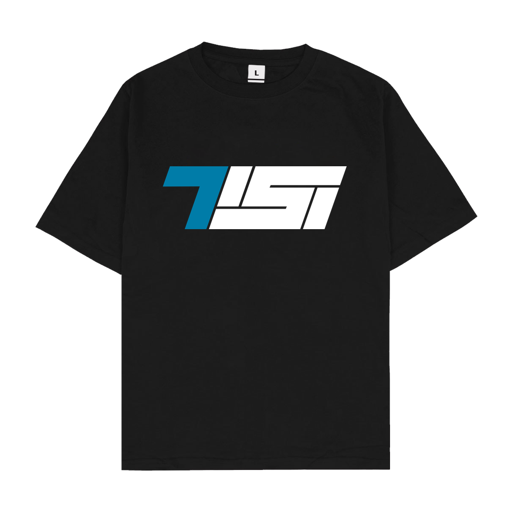 TisiSchubecH Tisi - Logo T-Shirt Oversize T-Shirt - Schwarz
