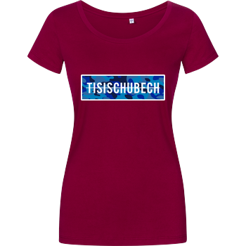 TisiSchubech - Camo Logo Damenshirt berry