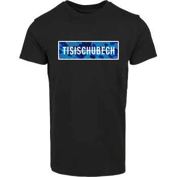 TisiSchubech - Camo Logo Hausmarke T-Shirt  - Schwarz