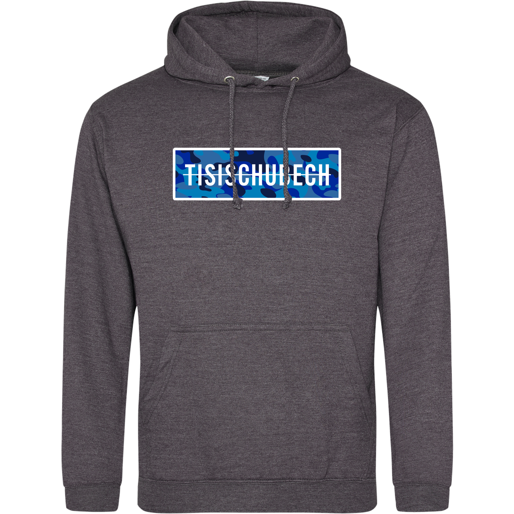 TisiSchubecH TisiSchubech - Camo Logo Sweatshirt JH Hoodie - Dark heather grey