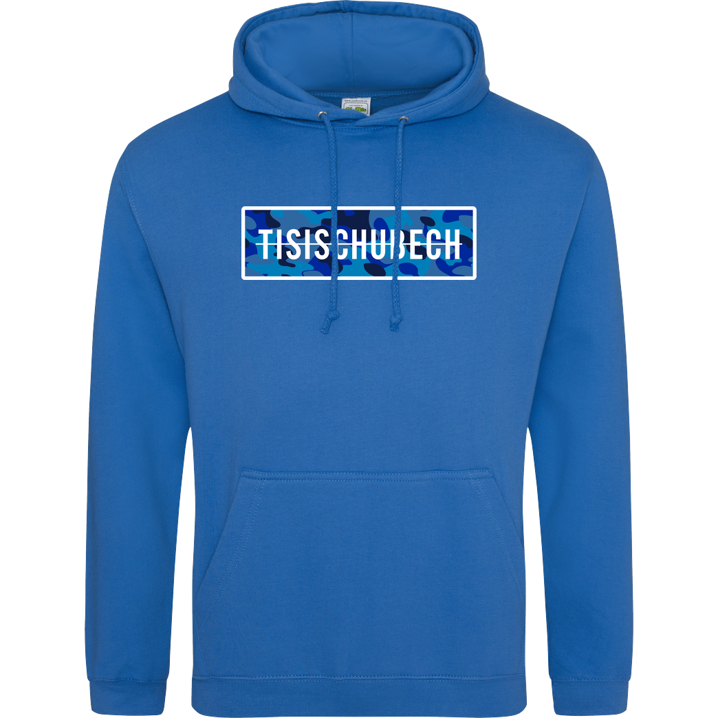 TisiSchubecH TisiSchubech - Camo Logo Sweatshirt JH Hoodie - saphirblau