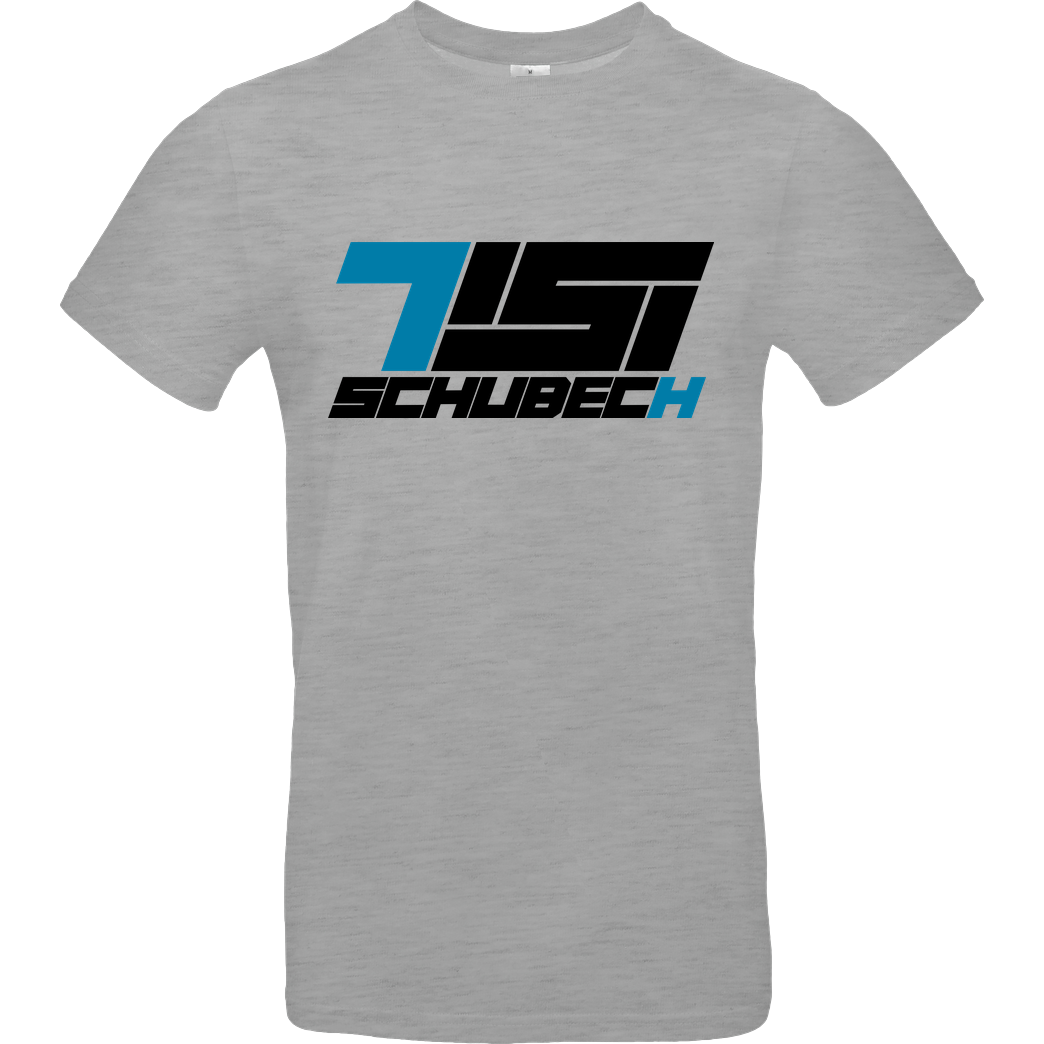 TisiSchubecH TisiSchubecH - Logo T-Shirt B&C EXACT 190 - heather grey