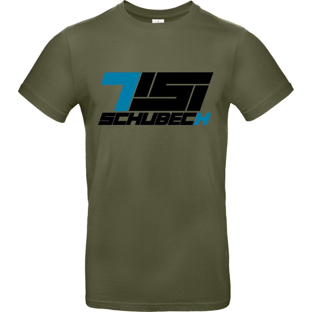 TisiSchubecH TisiSchubecH - Logo T-Shirt B&C EXACT 190 - Khaki