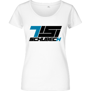 TisiSchubecH - Logo Damenshirt weiss