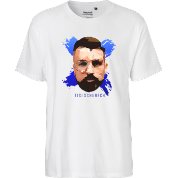 TiSiSchubecH - Polygon Head Fairtrade T-Shirt - weiß