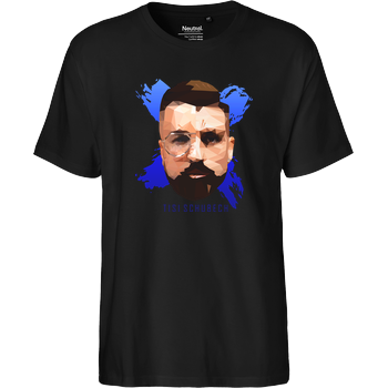 TiSiSchubecH - Polygon Head Fairtrade T-Shirt - schwarz