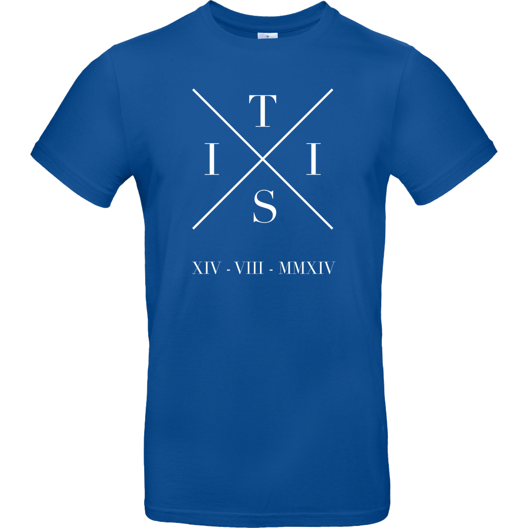 TisiSchubecH TisiSchubecH - X Logo T-Shirt B&C EXACT 190 - Royal