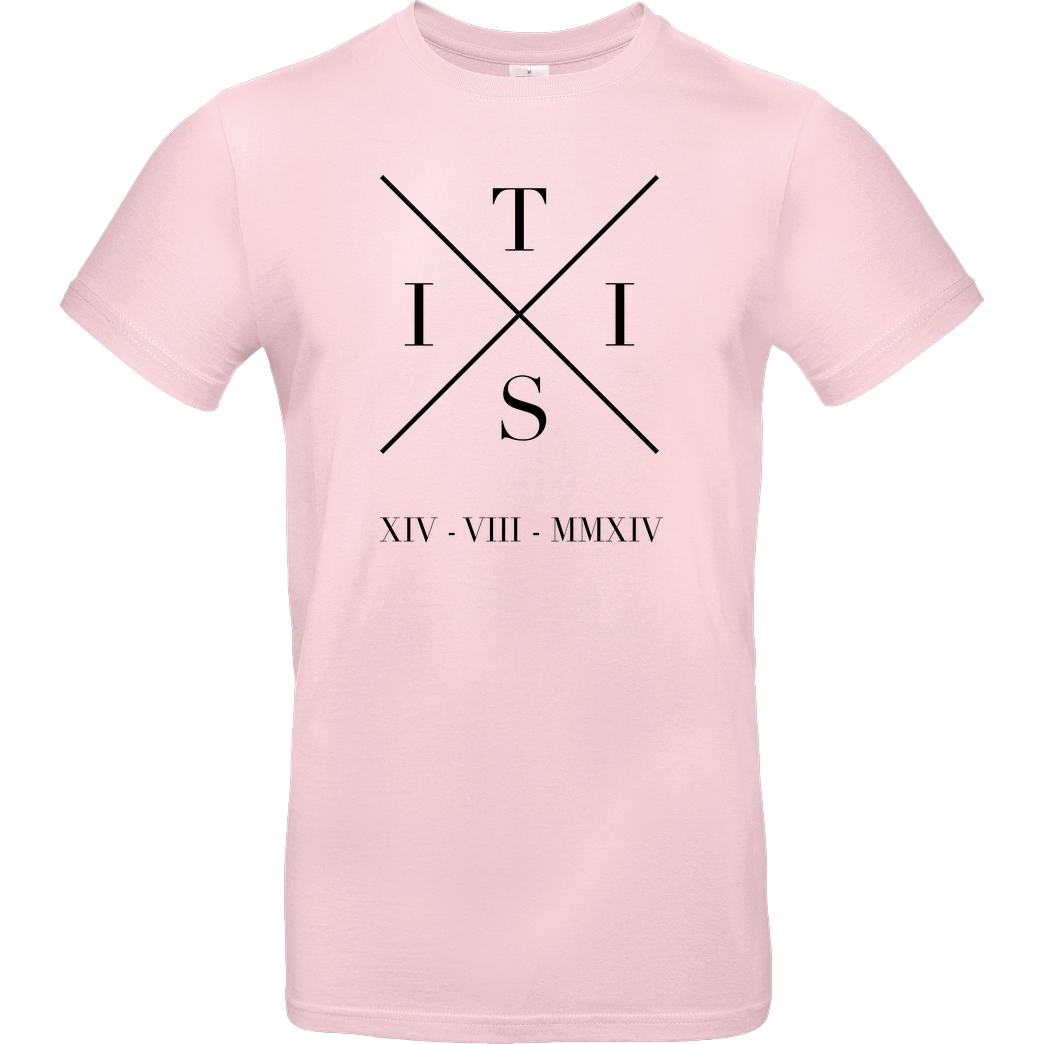 TisiSchubecH TisiSchubecH - X Logo T-Shirt B&C EXACT 190 - Rosa