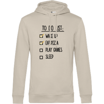To Do List B&C HOODED INSPIRE - Cremeweiß
