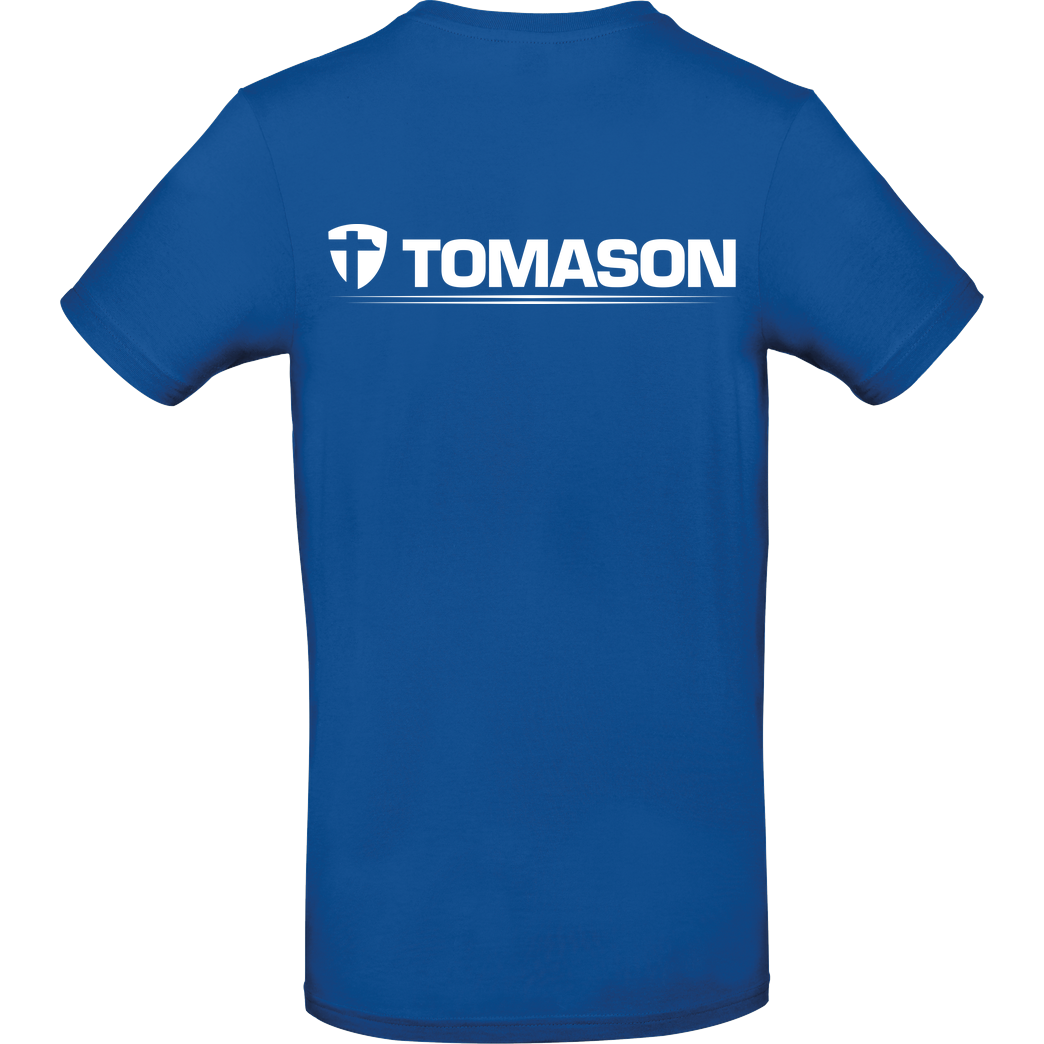 Tomason Tomason - Logo T-Shirt B&C EXACT 190 - Royal
