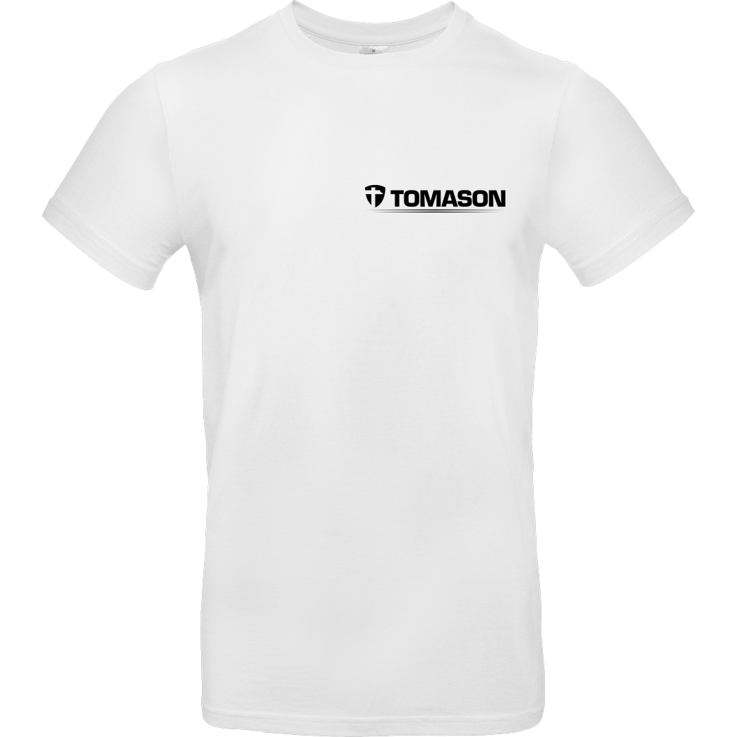 Tomason Tomason - Logo T-Shirt B&C EXACT 190 - Weiß