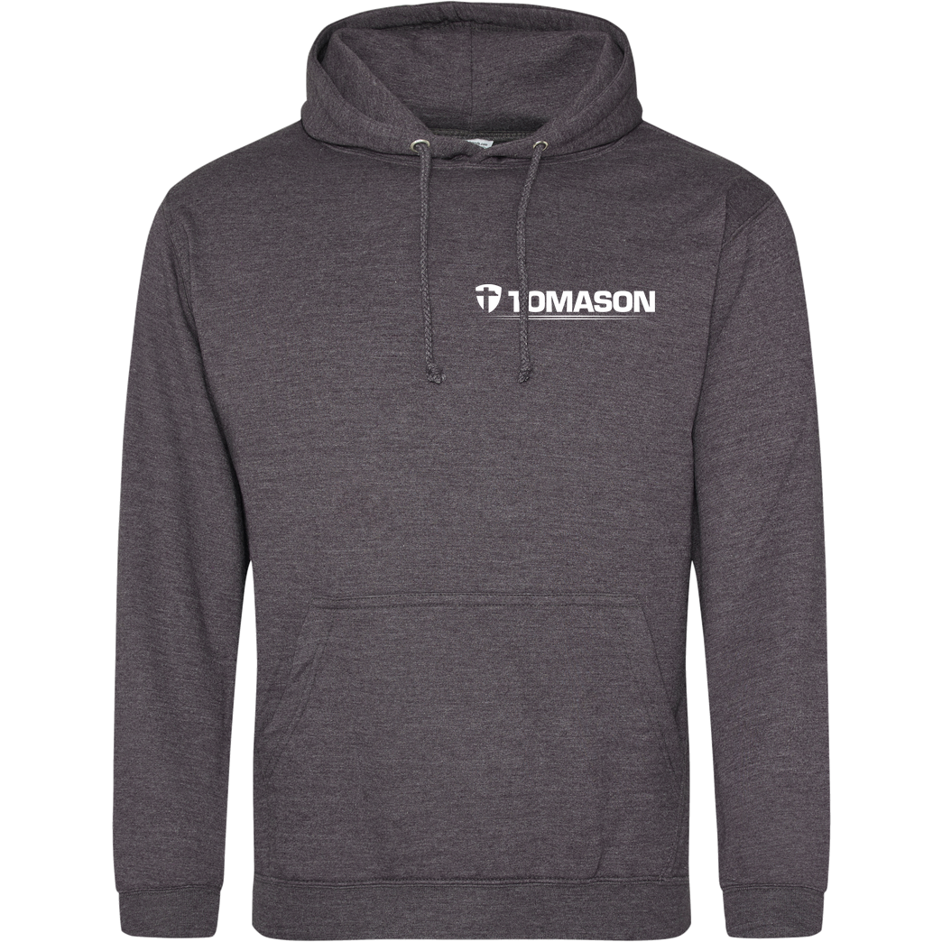 Tomason Tomason - Logo Sweatshirt JH Hoodie - Dark heather grey