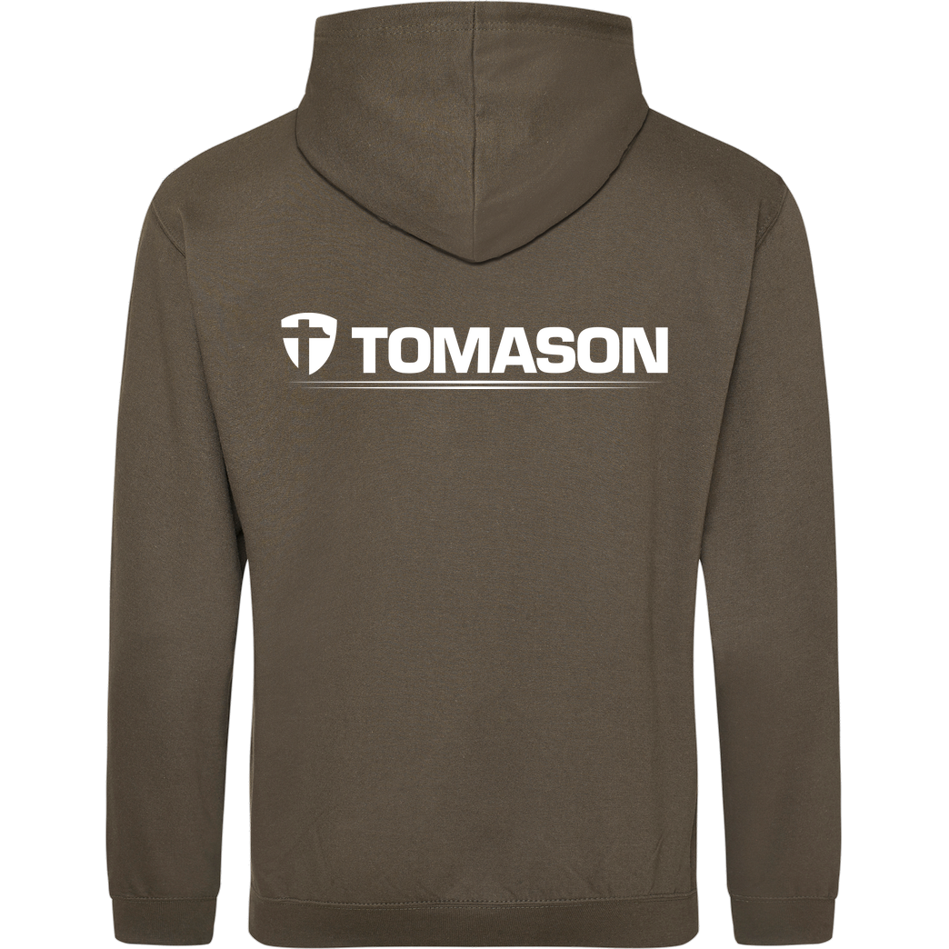 Tomason Tomason - Logo Sweatshirt JH Hoodie - Khaki
