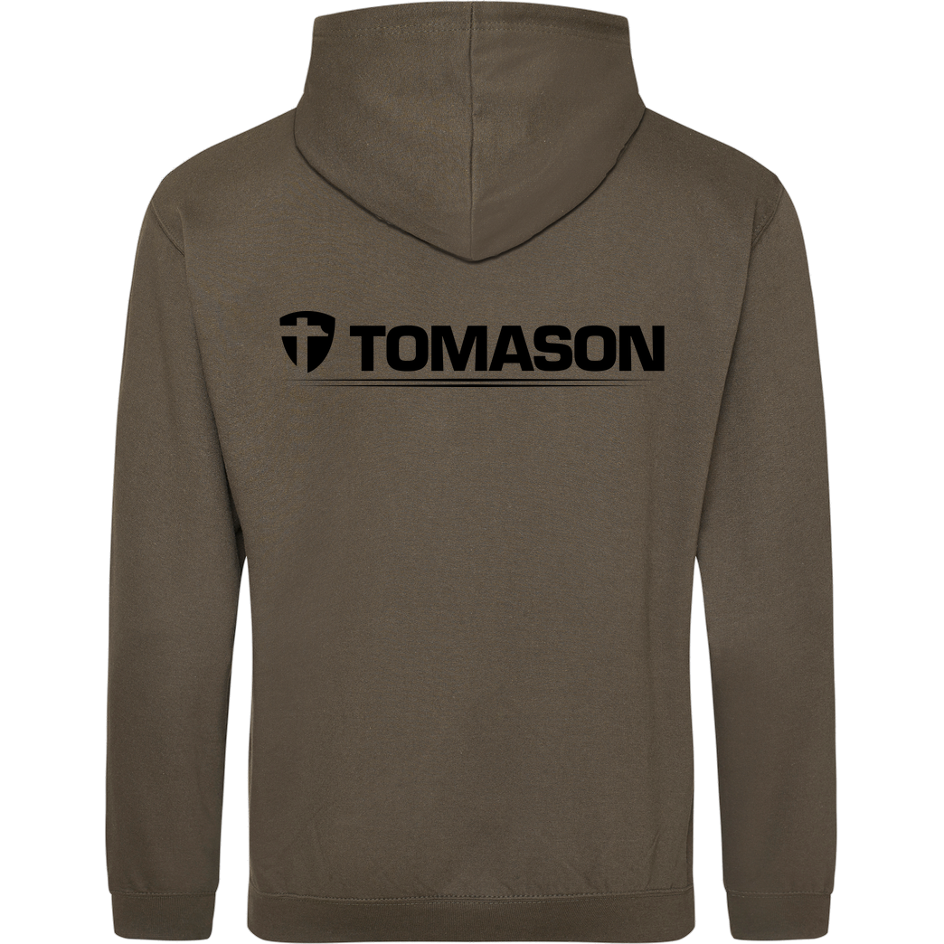 Tomason Tomason - Logo Sweatshirt JH Hoodie - Khaki