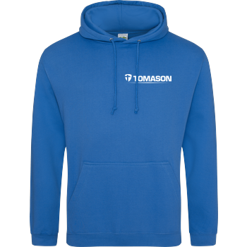 Tomason - Logo JH Hoodie - saphirblau