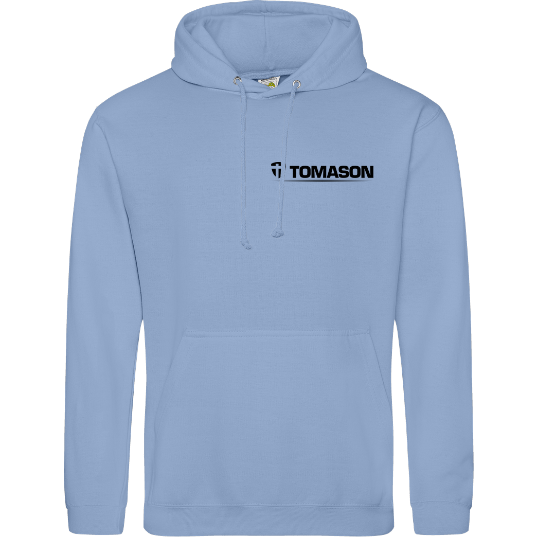 Tomason Tomason - Logo Sweatshirt JH Hoodie - Hellblau